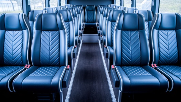18 passenger minibus inside des moines