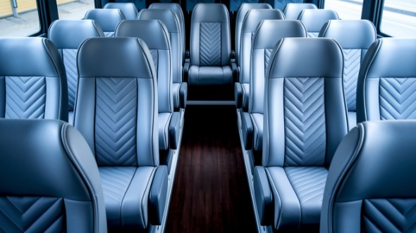 25 passenger minibus interior des moines