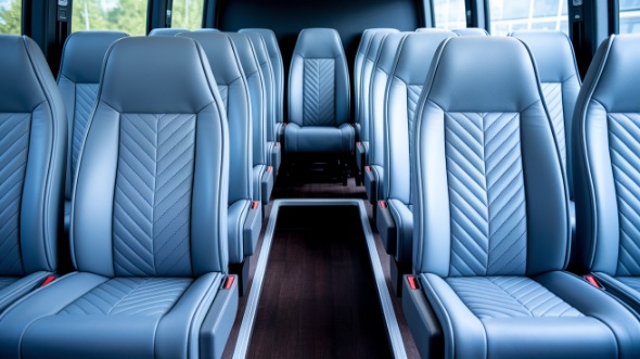 30 passenger minibus interior des moines