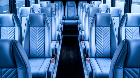 35 passenger minibus inside rochester