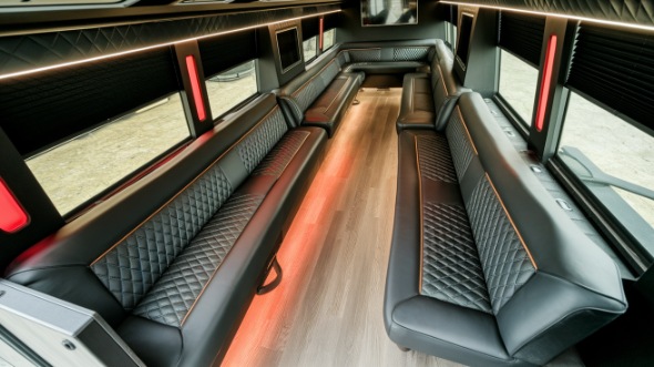 sprinter limo rental inside des moines