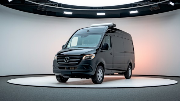 sprinter van with driver des moines